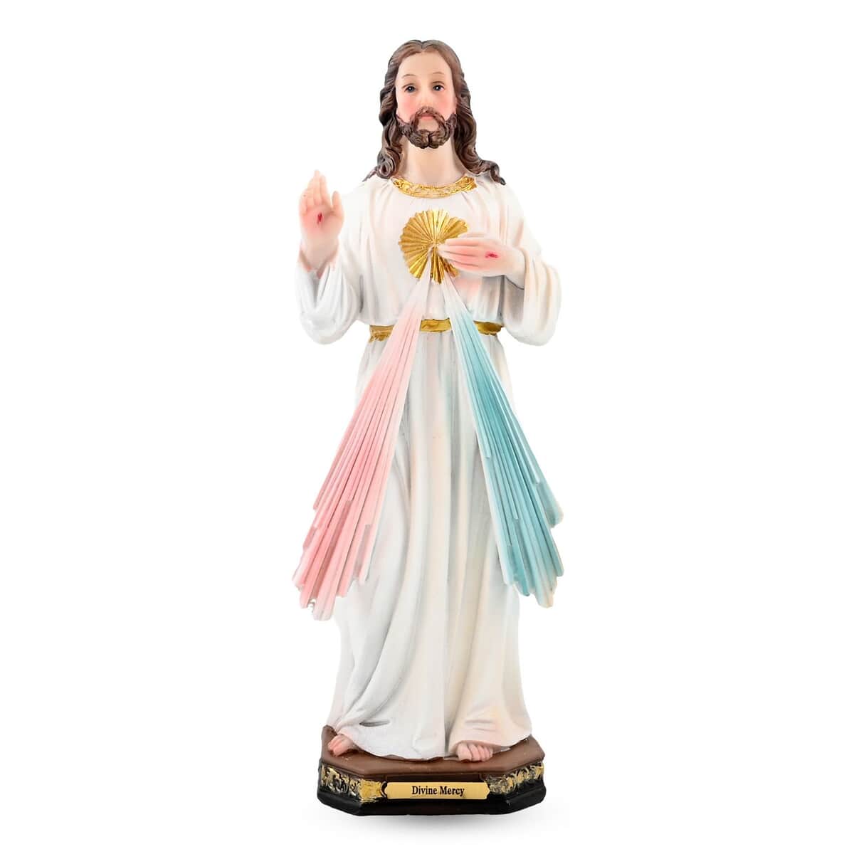 Birthday Deal Multi Color Polyresin Divine Mercy Figurine (11.5") image number 0