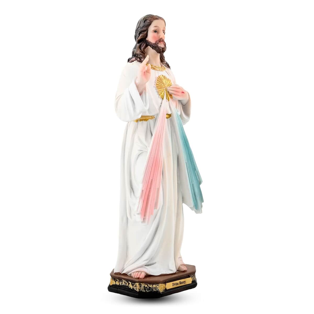 Birthday Deal Multi Color Polyresin Divine Mercy Figurine (11.5") image number 1