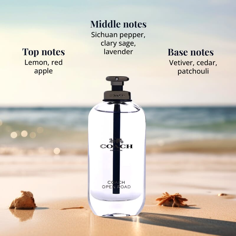 Coach Open Road EDT Fragrance 3.3oz