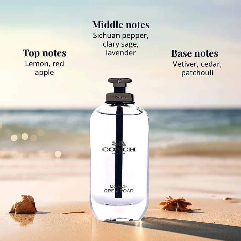 Coach Open Road EDT Fragrance 3.3oz