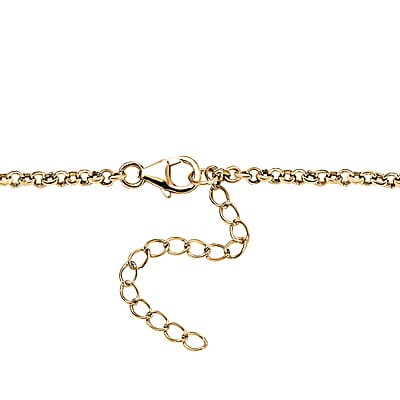 Montepuez Ruby and White Zircon Heart Bracelet in Vermeil Yellow Gold Over Sterling Silver (7.25-9.25In) 1.80 ctw