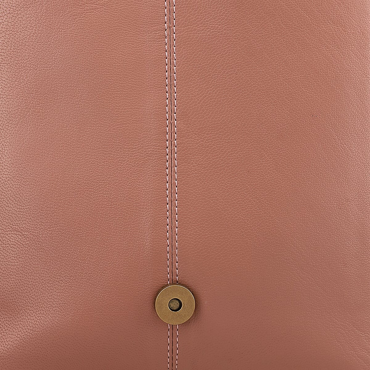 Light Pink Genuine Leather Embellished Crossbody Sling Bag image number 5