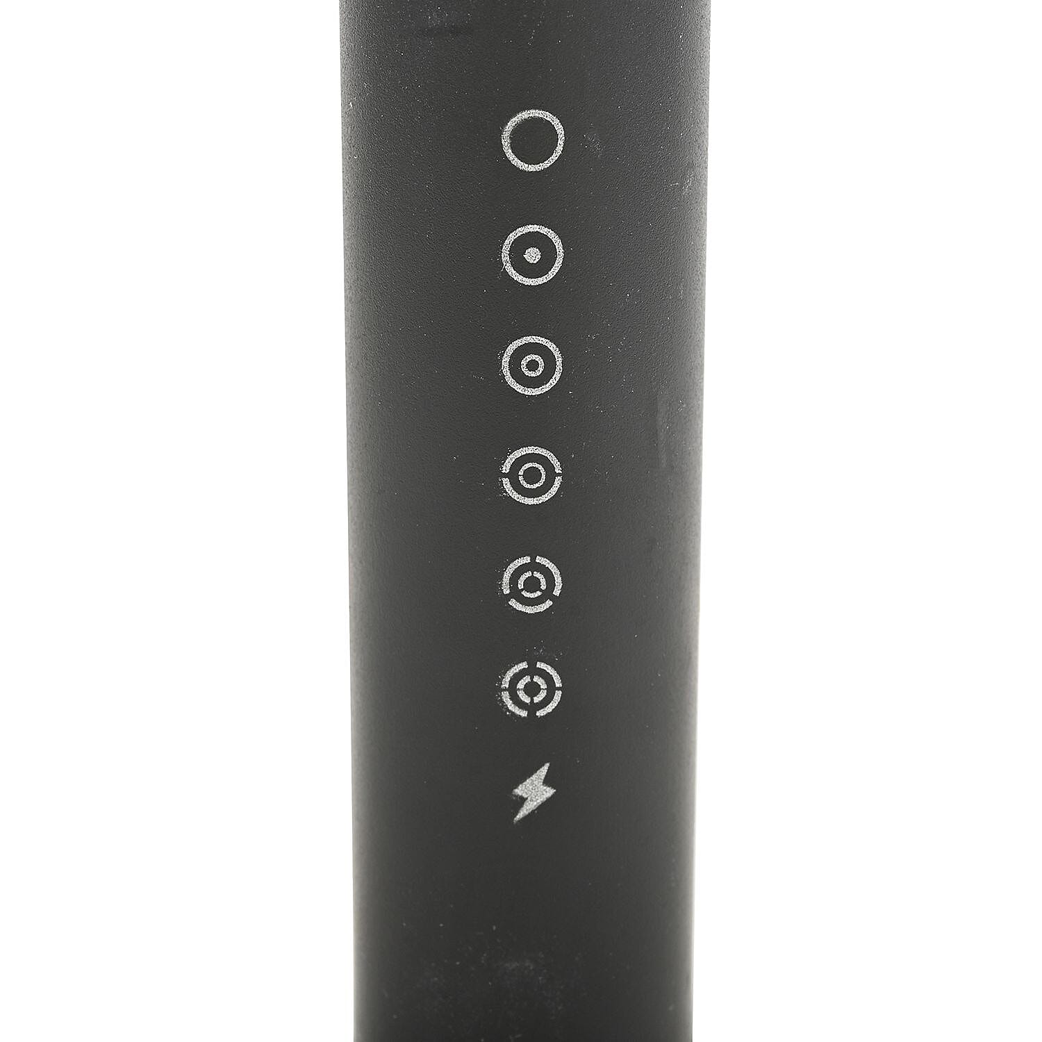 Closeout Total Vision Black Rechargeable Toothbrush with 4 Heads