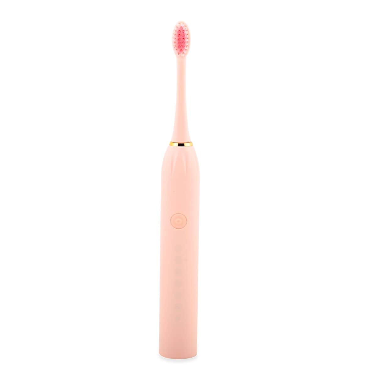 Closeout Total Vision Pink Rechargeable Toothbrush with 4 Heads image number 1