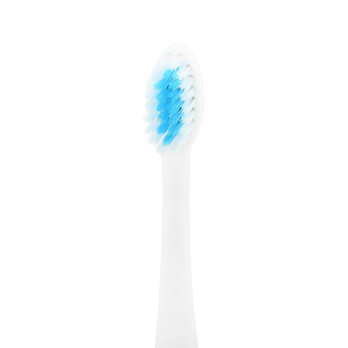 Closeout Total Vision White Rechargeable Toothbrush with 4 Heads image number 2