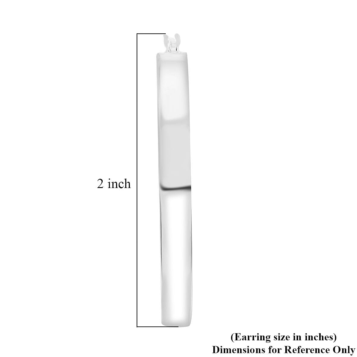 Italian Sterling Silver Bold Hoop Statement Earrings 7.50 Grams image number 4