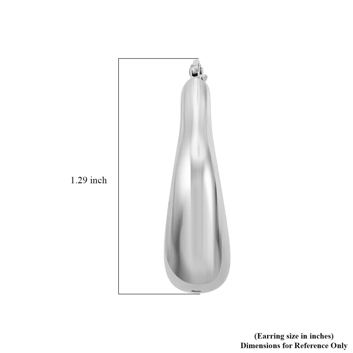 Italian Sterling Silver Statement Earrings 9.20 Grams image number 4