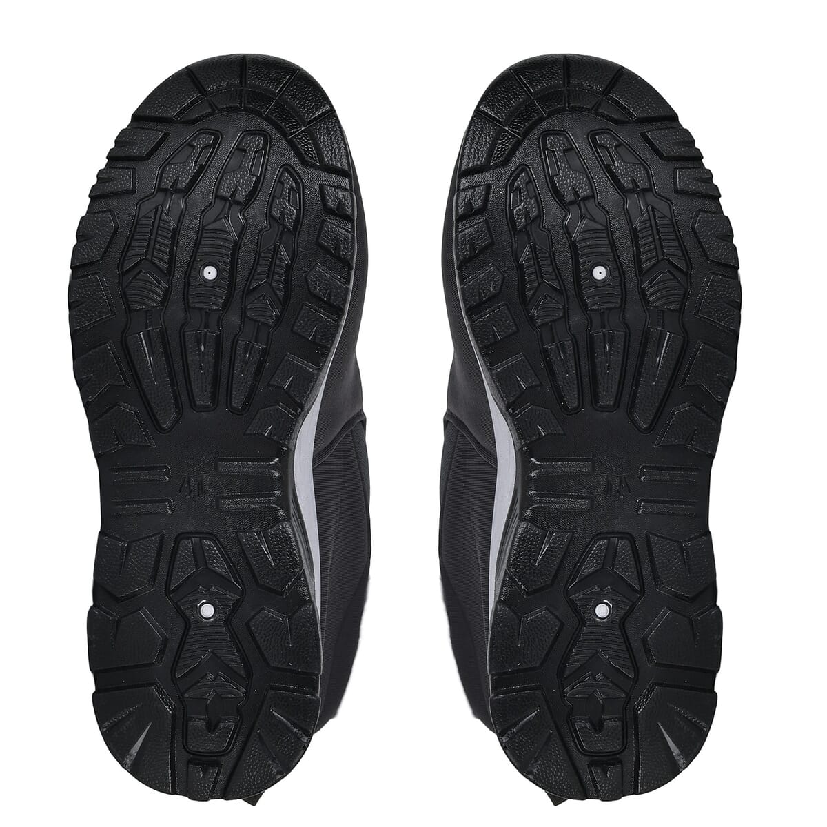 Gray Nylon Sport Shoes with Gray Fur Lining – Size 7-7.5 image number 5