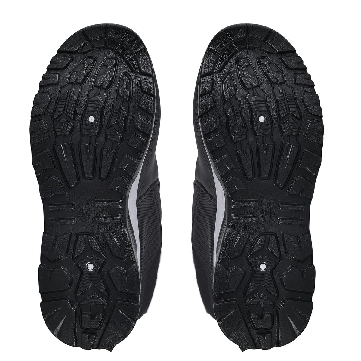 Gray Nylon Sport Shoes with Gray Fur Lining – Size 10-10.5 image number 5
