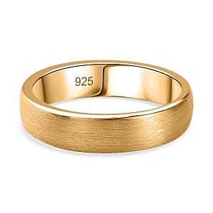 Vermeil YG Ring in Sterling Silver (Size 9.0)