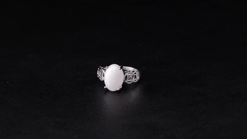 Natural Jade Solitaire Ring in Platinum Over Sterling Silver (Size 10) 6.65 ctw