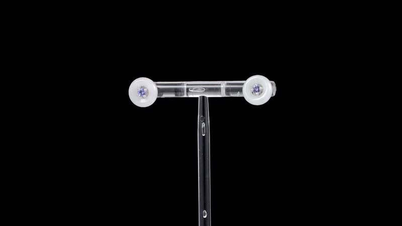 Natural Jade and Tanzanite Stud Earrings in Rhodium Over Sterling Silver 5.90 ctw