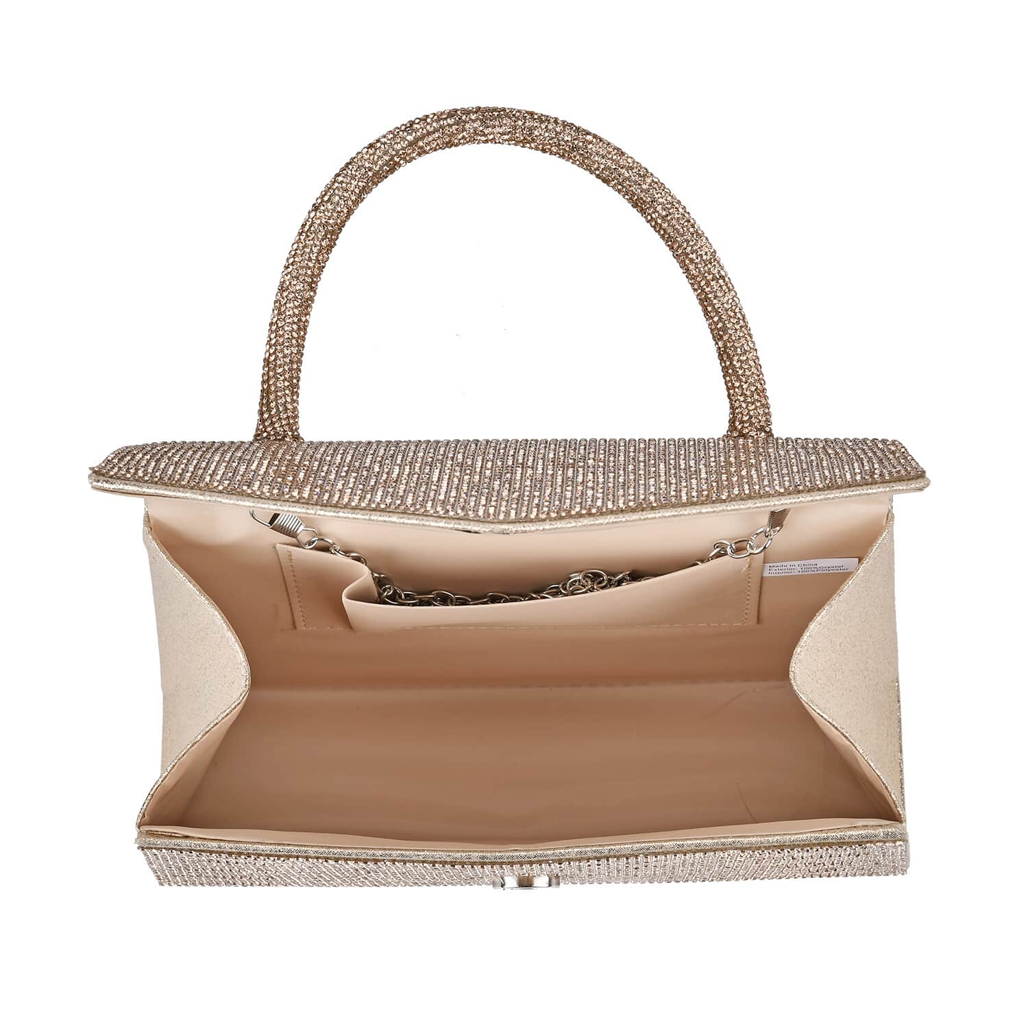 Rose Gold store Crystal Handbag