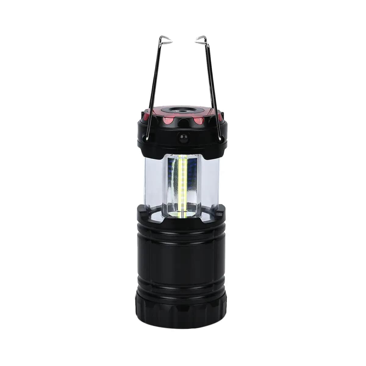 Rechargeable LED Flashlight Lantern with Red Flashers (3xAA Battery not Included) image number 0