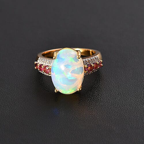Ethiopian Welo Opal & Rubellite / 10 - Product card gallery slide 3 (9432069275903)