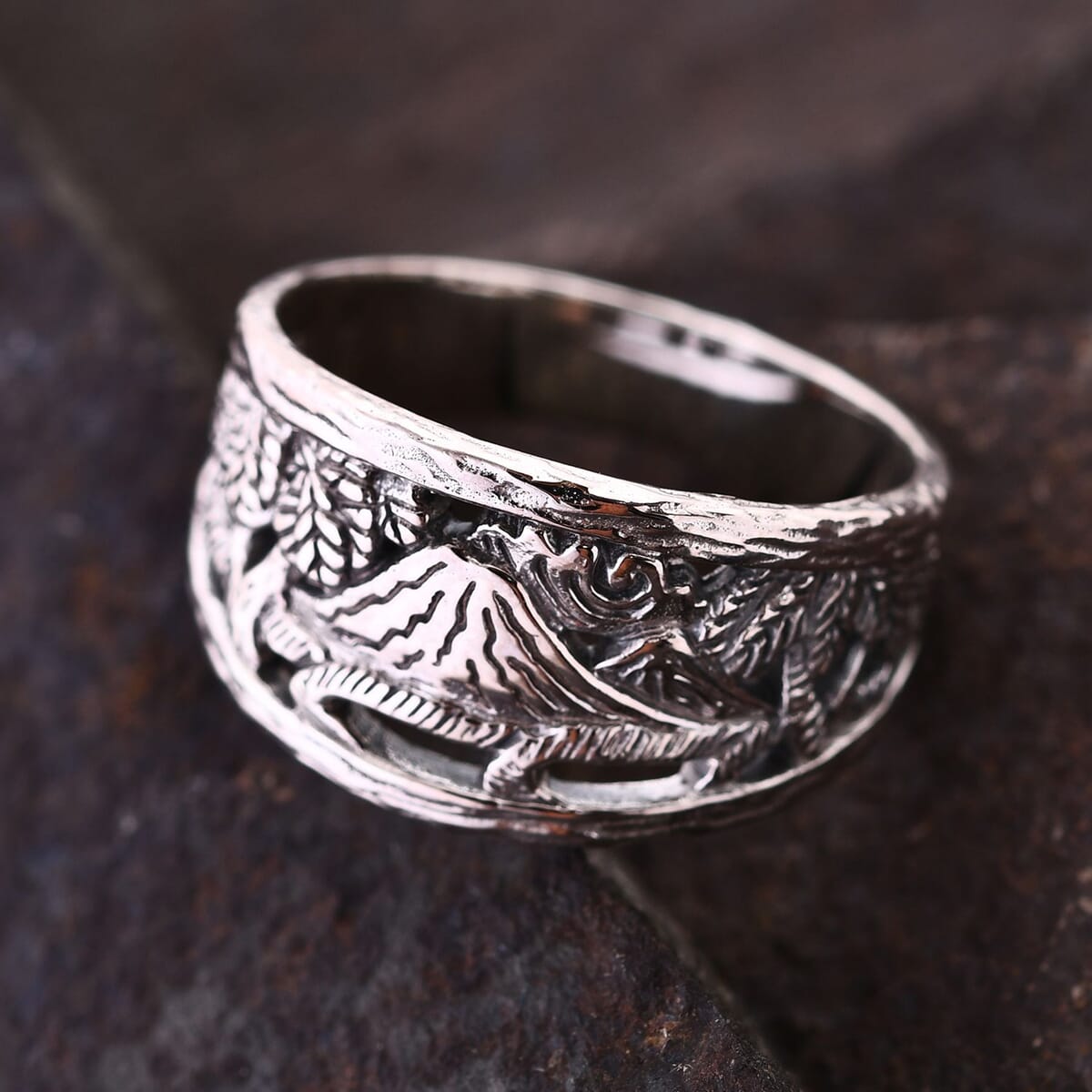 Bali Legacy Ring in Sterling Silver (Size 11.0) 6.10 Grams image number 1