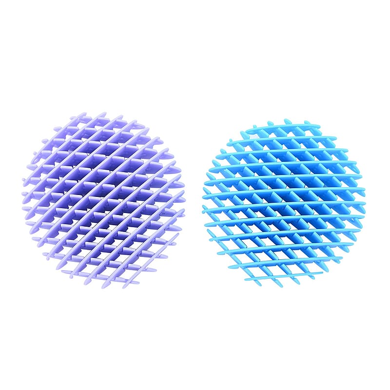 Closeout Set of 2 Fidgets Morph Worm -Blue & Purple