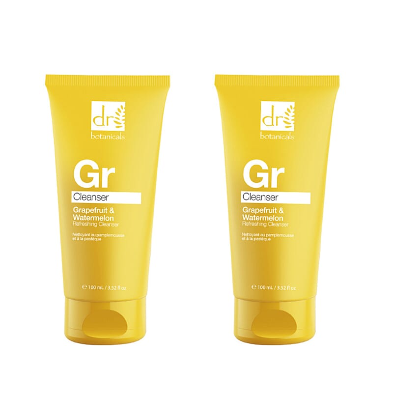 Dr Botanicals Grapefruit & Watermelon Refreshing Cleanser Duo Pack 3.52oz