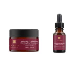 Dr Botanicals La Rose Française Collection- Day and Night Moisturizer (1.69oz) & Eye Serum (.51oz)