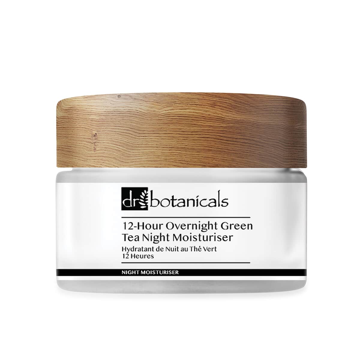 Dr Botanicals Overnight Green Tea Moisturiser (1.69oz) & Anti-Ageing Facial Serum (1.01oz) image number 1