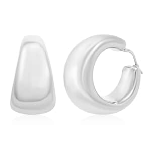 Italian Sterling Silver Lever Back Earrings 11.10 Grams