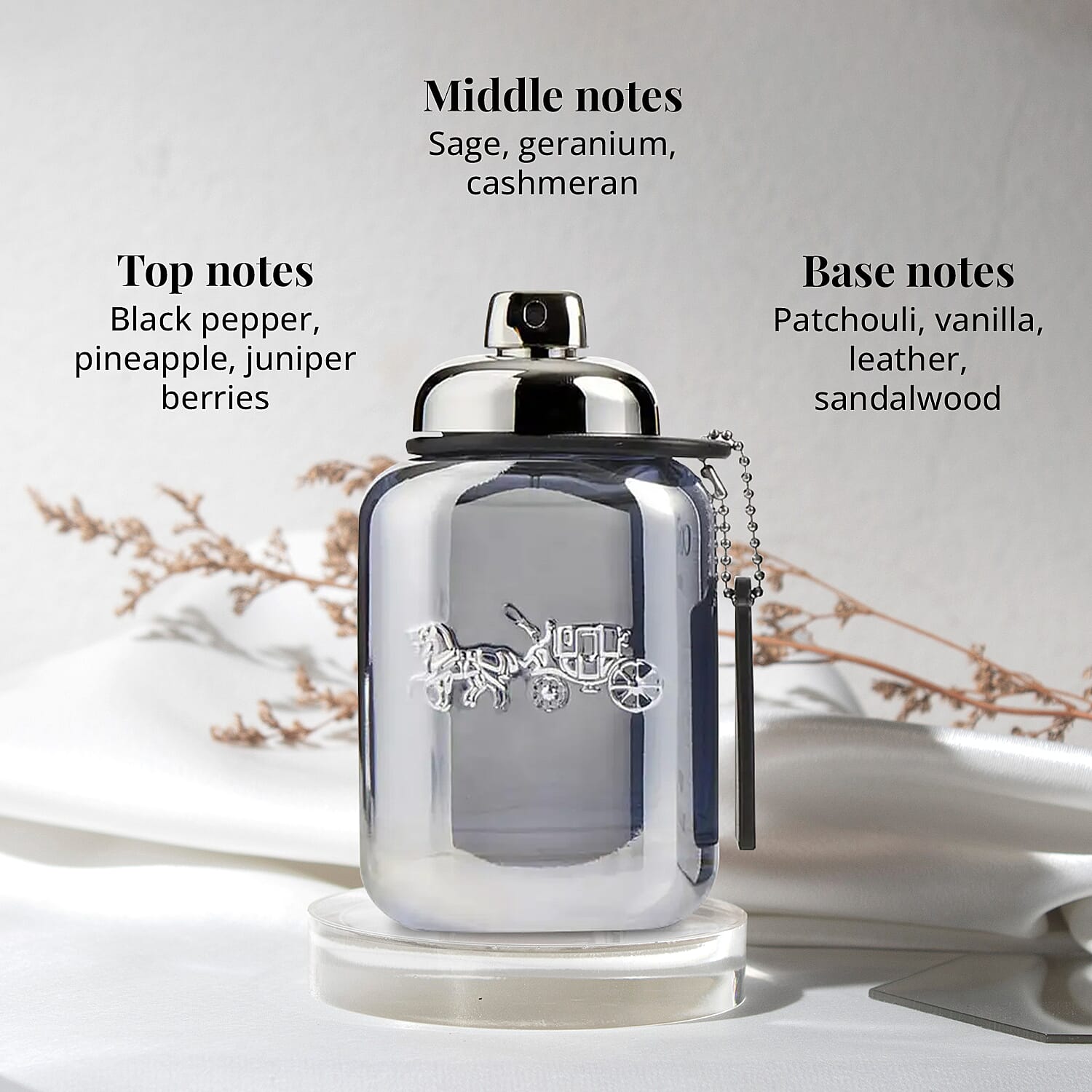 Coach Platinum Eau De Parfum 2oz