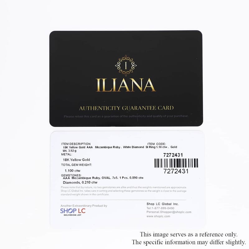 Certified and Appraised Iliana 18K Yellow Gold AAA Mozambique Ruby and G-H SI Diamond Double Halo Ring (Size 5.0) 1.10 ctw