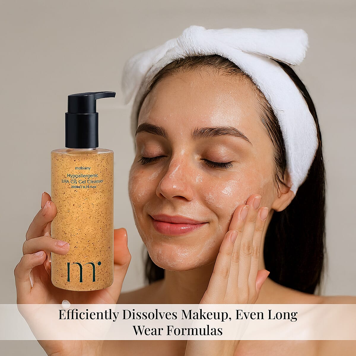 molvany Hypoallergenic LHA CIS Gel Cleanser image number 2