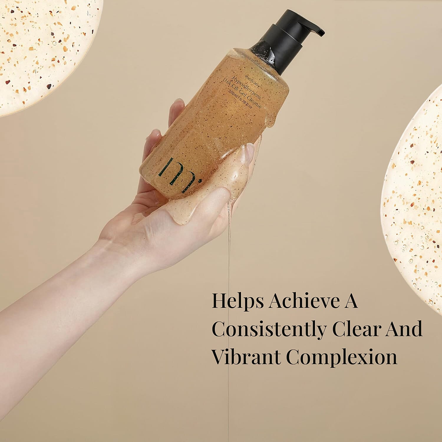 molvany Hypoallergenic LHA CIS Gel Cleanser