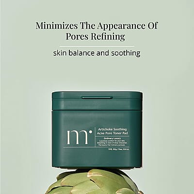 Molvany Artichoke Soothing Affect Pore Toner Pad