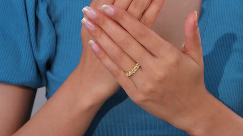 Premium Imperial Topaz Ring in Vermeil Yellow Gold Over Sterling Silver (Size 10.0) 1.10 ctw