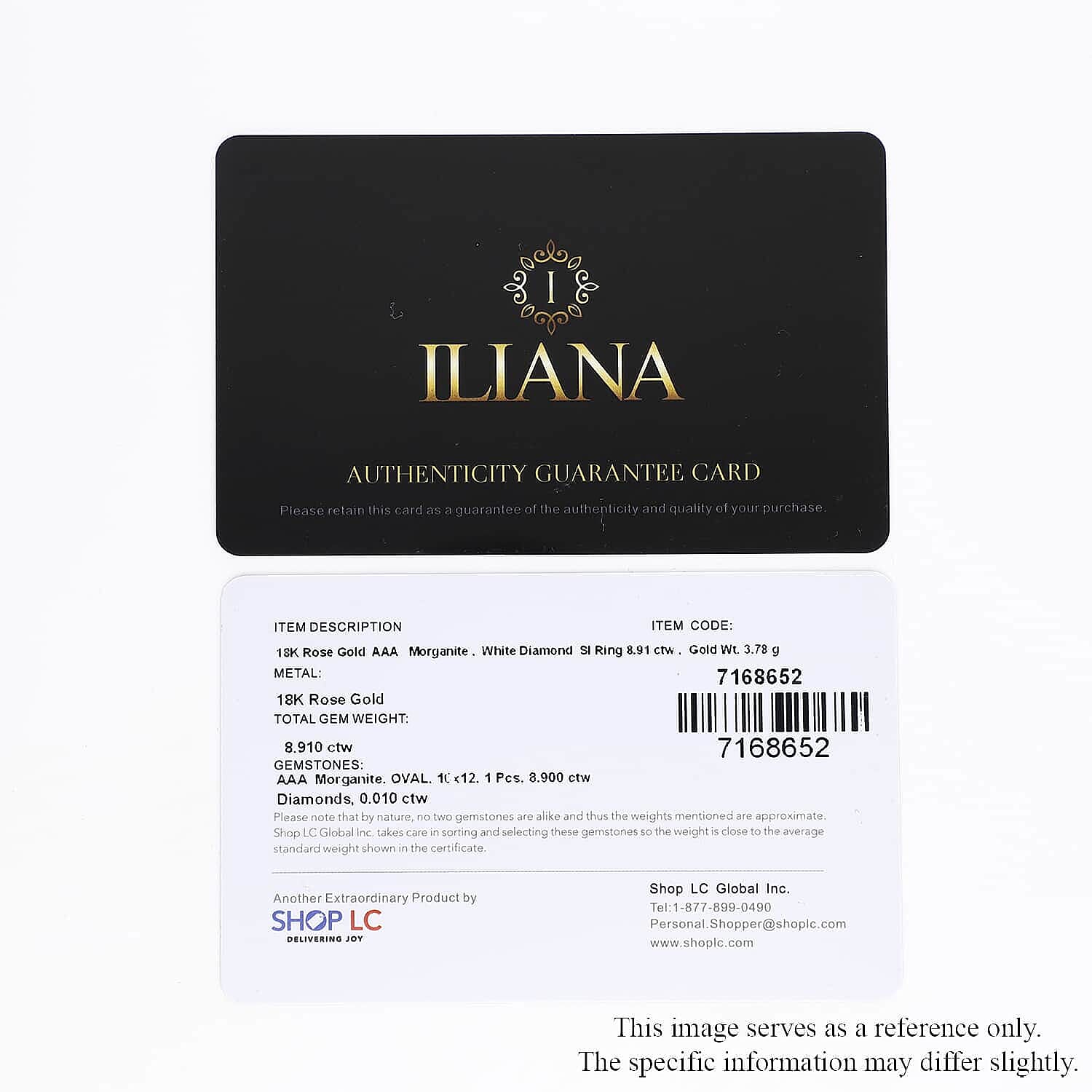 Certified & Appraised Iliana AAA Marropino Morganite and G-H I1 Diamond 9.00 ctw Ring in 18K Rose Gold (Size 7.5)