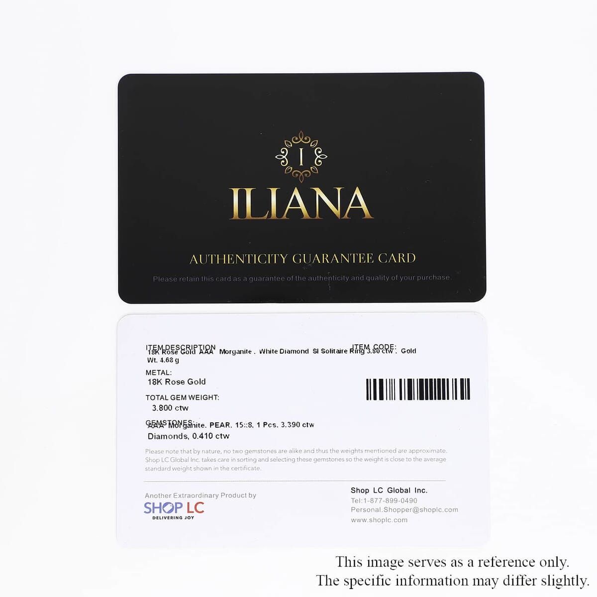 Certified and Appraised Iliana AAA Marropino Morganite and G-H SI Diamond 3.80 ctw Double Halo Ring in 18K Rose Gold (Size 8.5) 4.68 Grams image number 7
