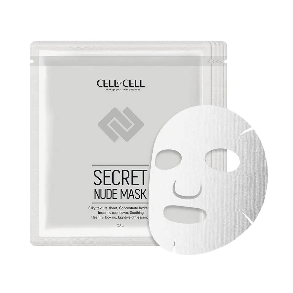 CellbyCell Secret Nude Silky Sheet Mask, 5ct image number 0