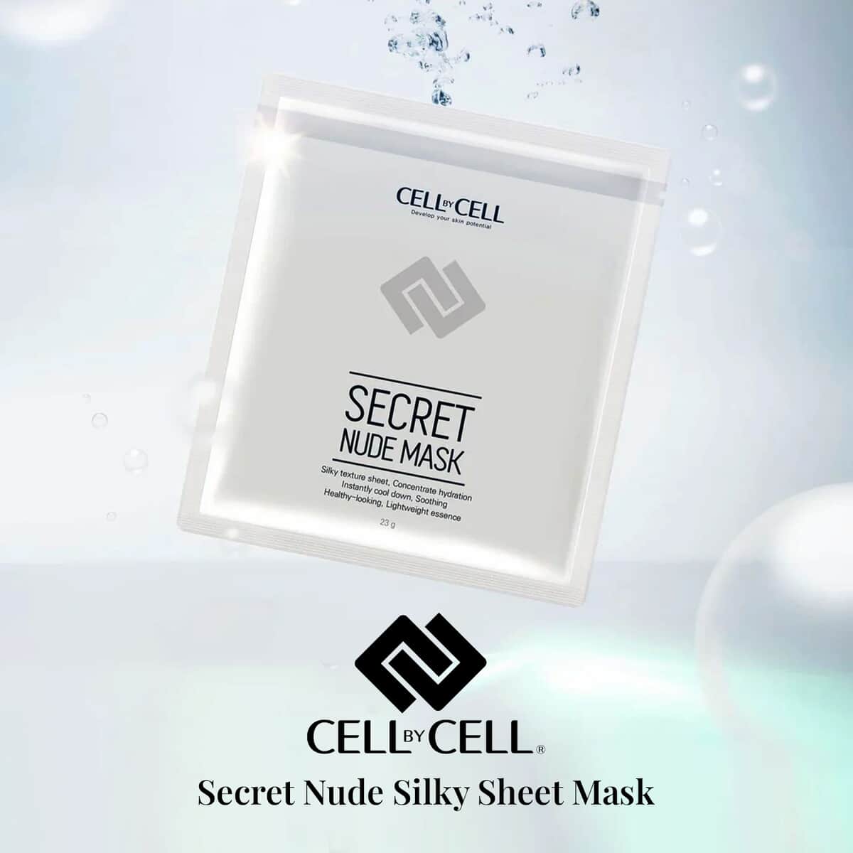CellbyCell Secret Nude Silky Sheet Mask, 5ct image number 1
