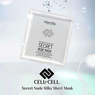 CellbyCell Secret Nude Silky Sheet Mask, 5ct