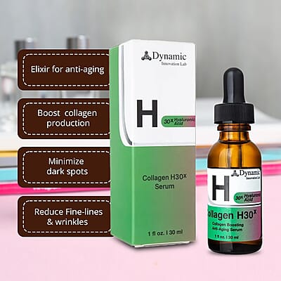 Dynamic Innovations Collagen Boosting 30X Hyaluronic Acid Anti-Aging Serum