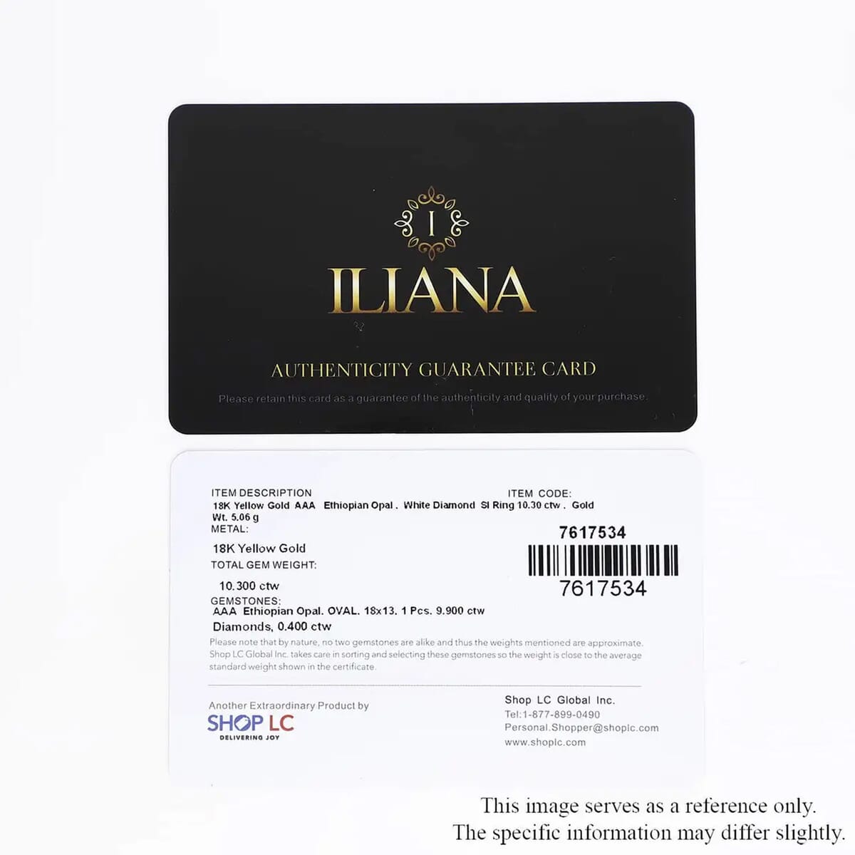 Certified & Appraised Iliana AAA Ethiopian Welo Opal and G-H SI Diamond 10.30 ctw Ring in 18K Yellow Gold (Size 8.5) 5 Grams image number 7