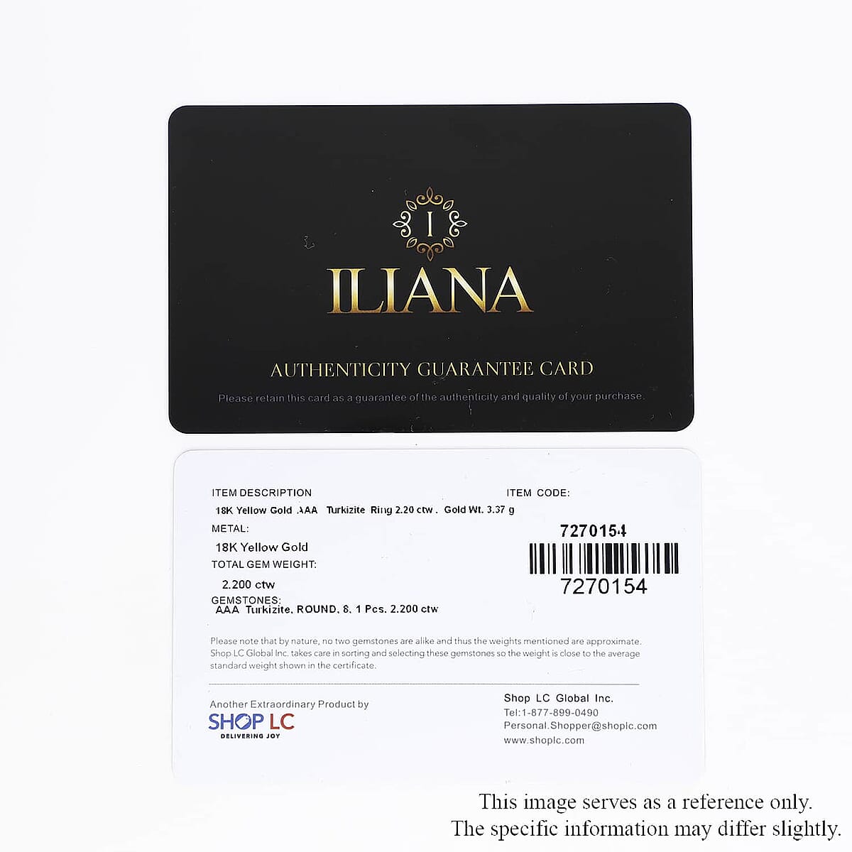 Certified and Appraised Iliana AAA Turkizite 2.20 ctw Solitaire Ring in 18K Yellow Gold (Size 6.5) image number 8