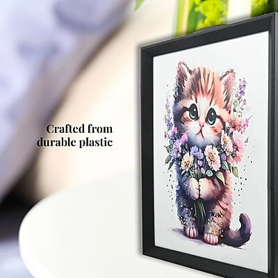 Closeout Kitten Frame Wall Art