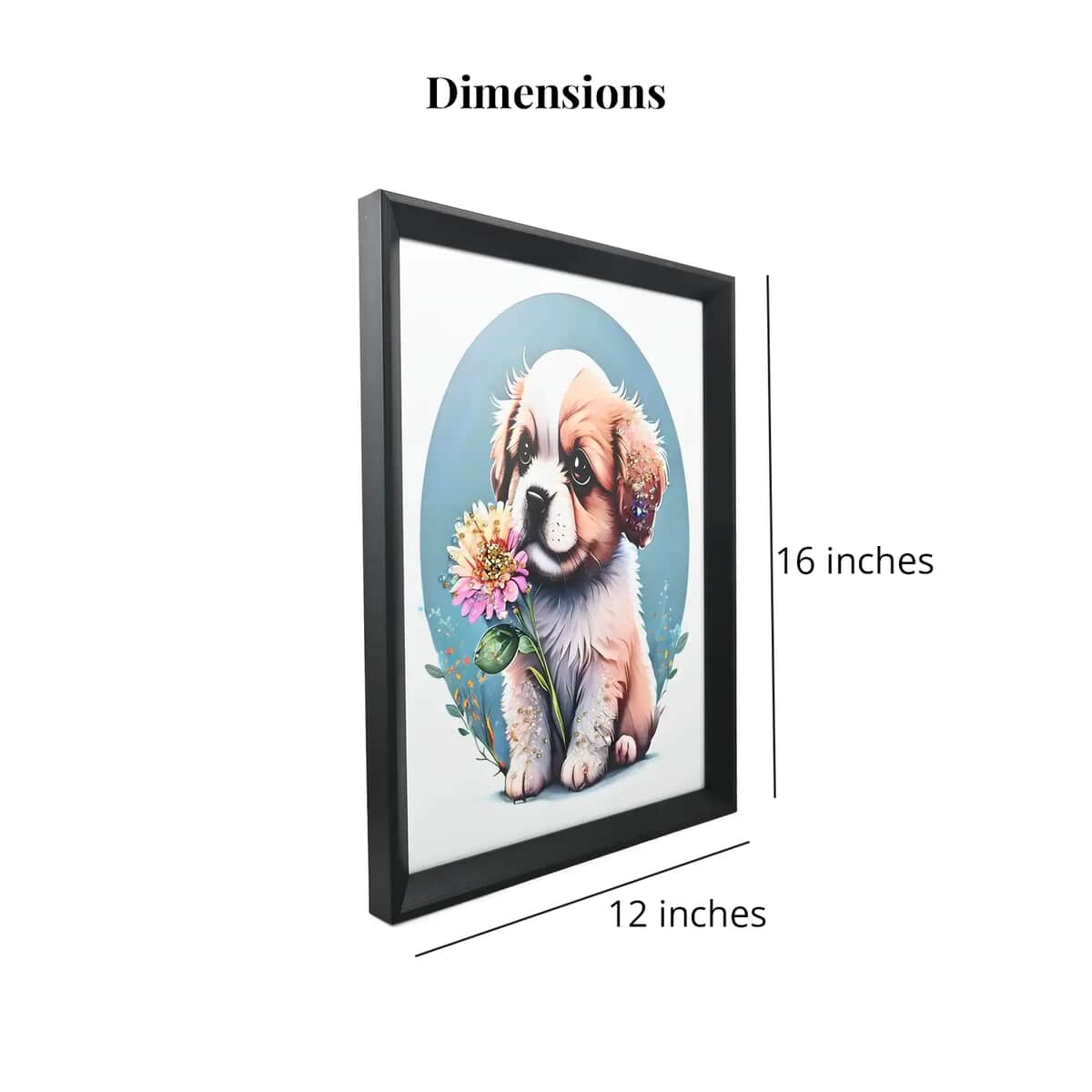 Puppy Frame Wall Art image number 6