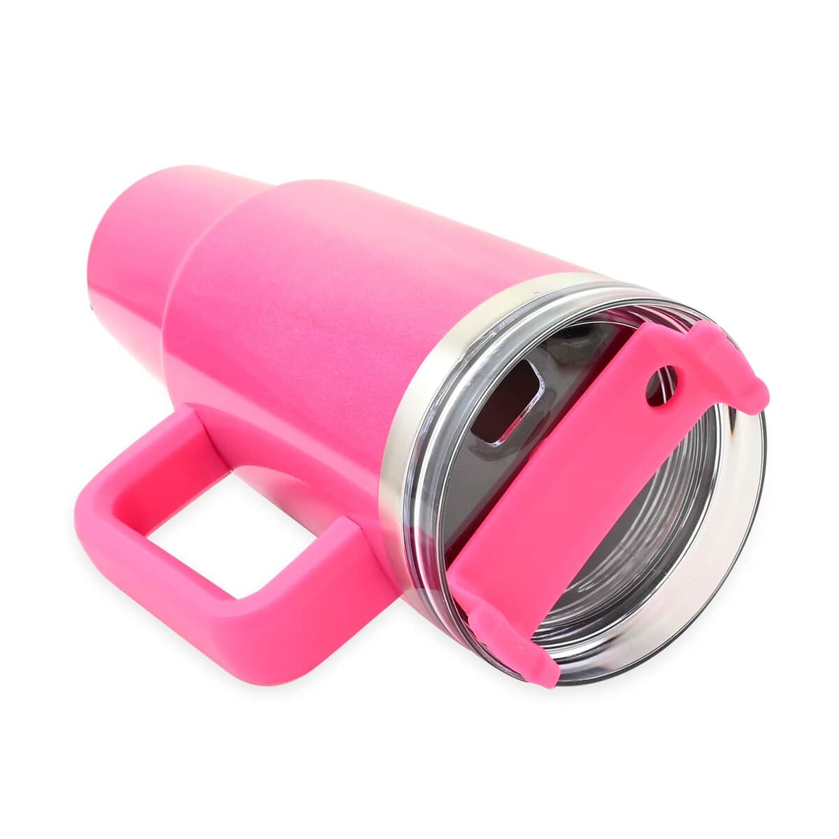 Closeout Metallic Pink 40oz Tumbler image number 2