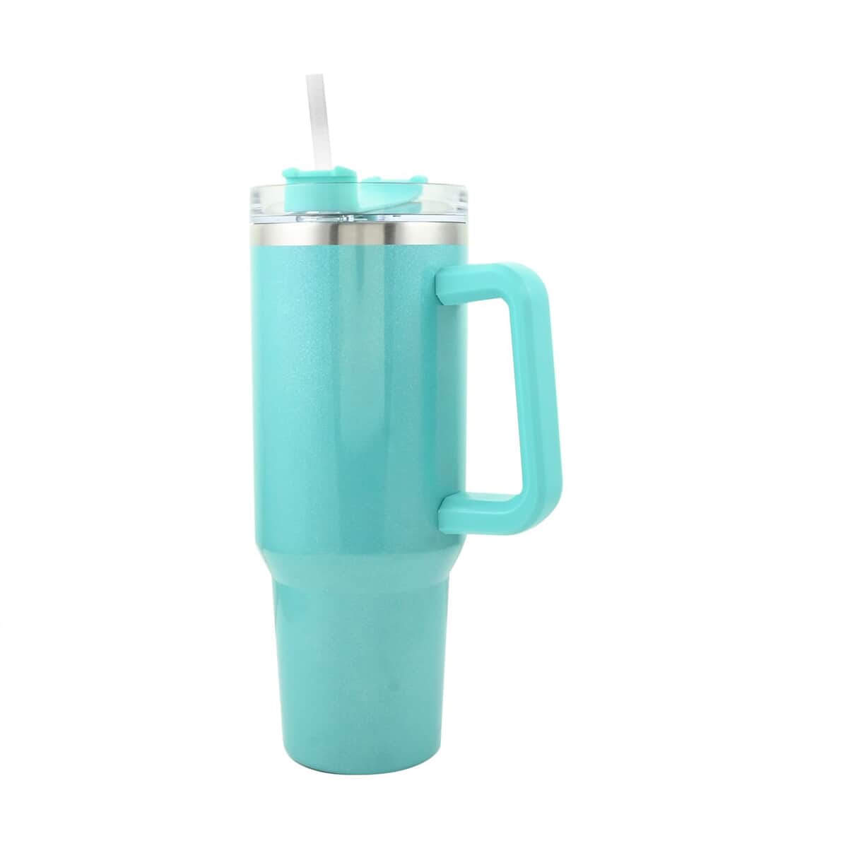 Metallic Turquoise 40oz Tumbler image number 0