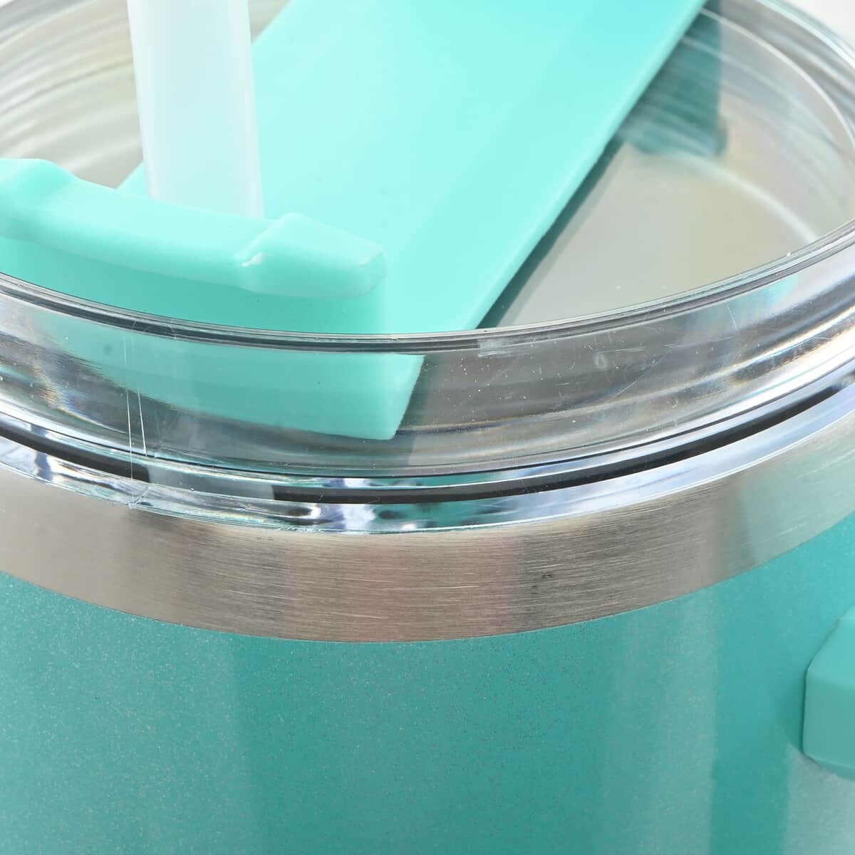 Metallic Turquoise 40oz Tumbler image number 4