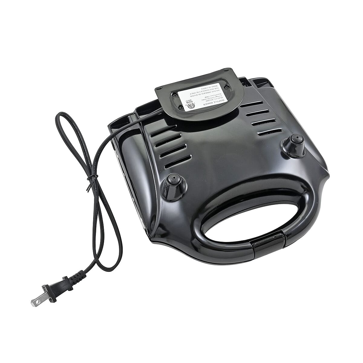 Complete Cuisine Belgian Style 2 Slice Waffle Maker image number 4