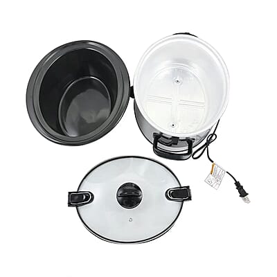 Complete Cuisine 6.0 QT Slow Cooker with Locking Lid