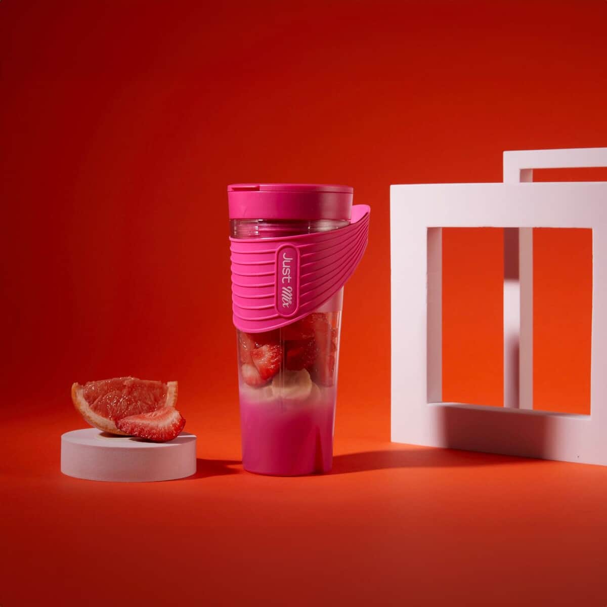 Just Mix Personal Blender with USB Charger -Pink image number 1