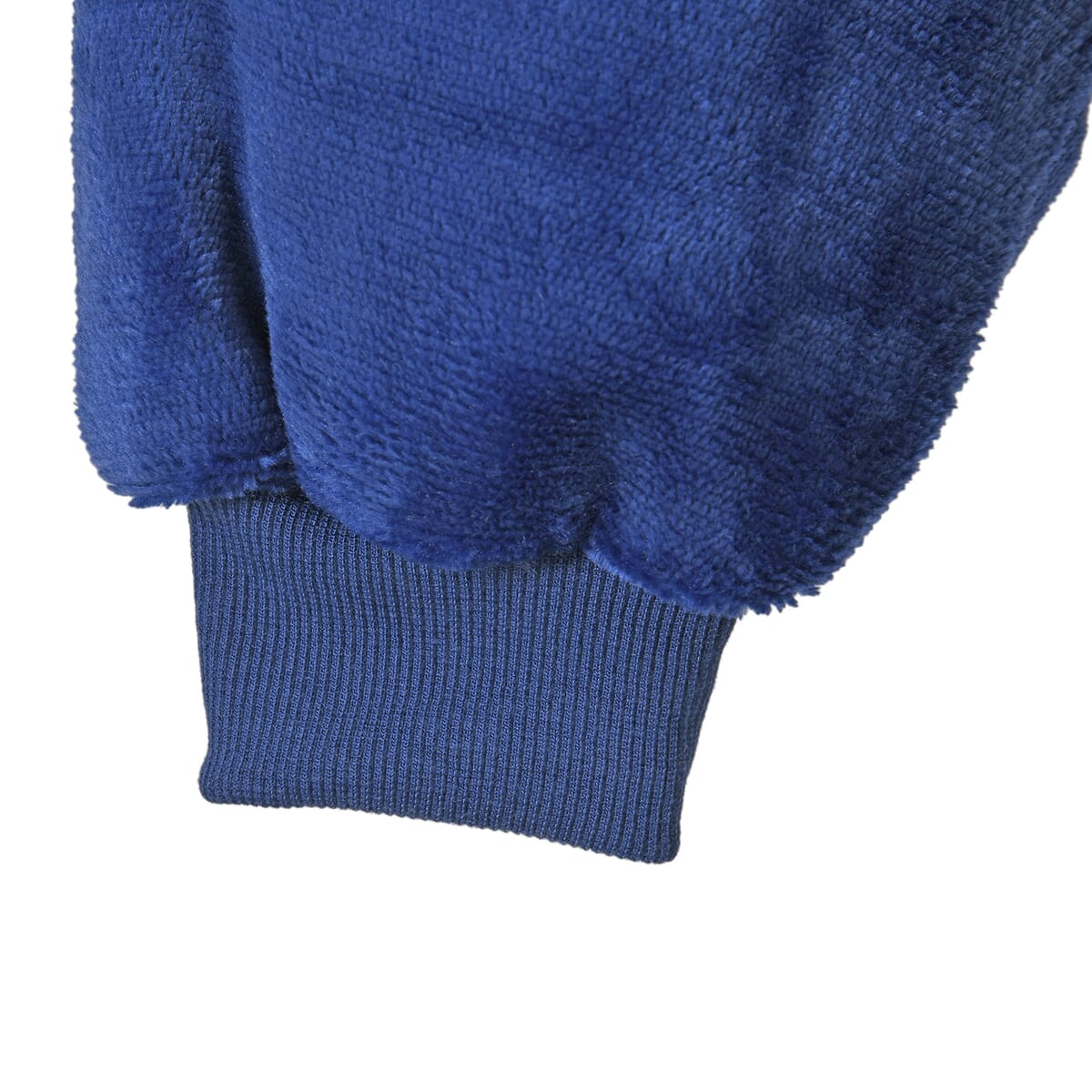 Set of 2 Blue and Floral Blanket Hoodie Sweatshirt Blanket with Kangaroo Pocket – One Size Fits Most image number 5