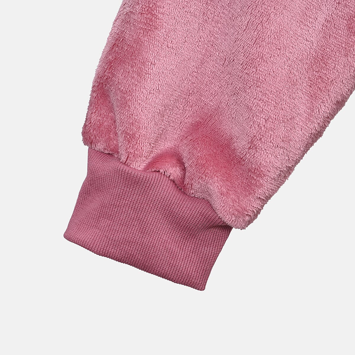 Pink Blanket Hoodie Sweatshirt with Kangaroo Pocket &ndash; One Size Fits Most image number 4