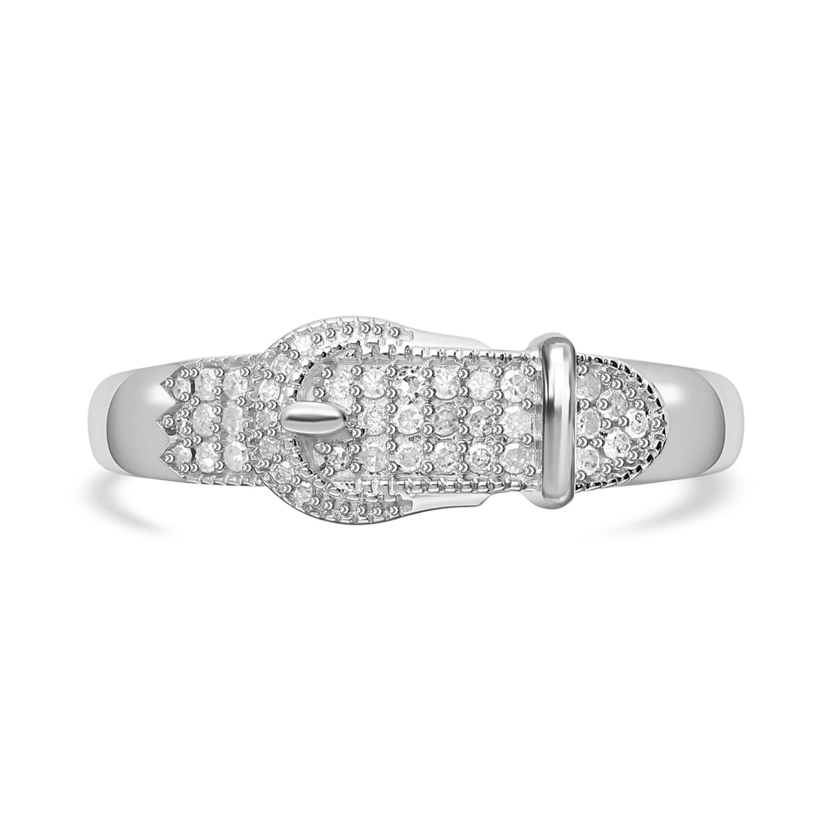 Love Buckle Sterling Silver Ring Love Buckle Sterling Silver Ring